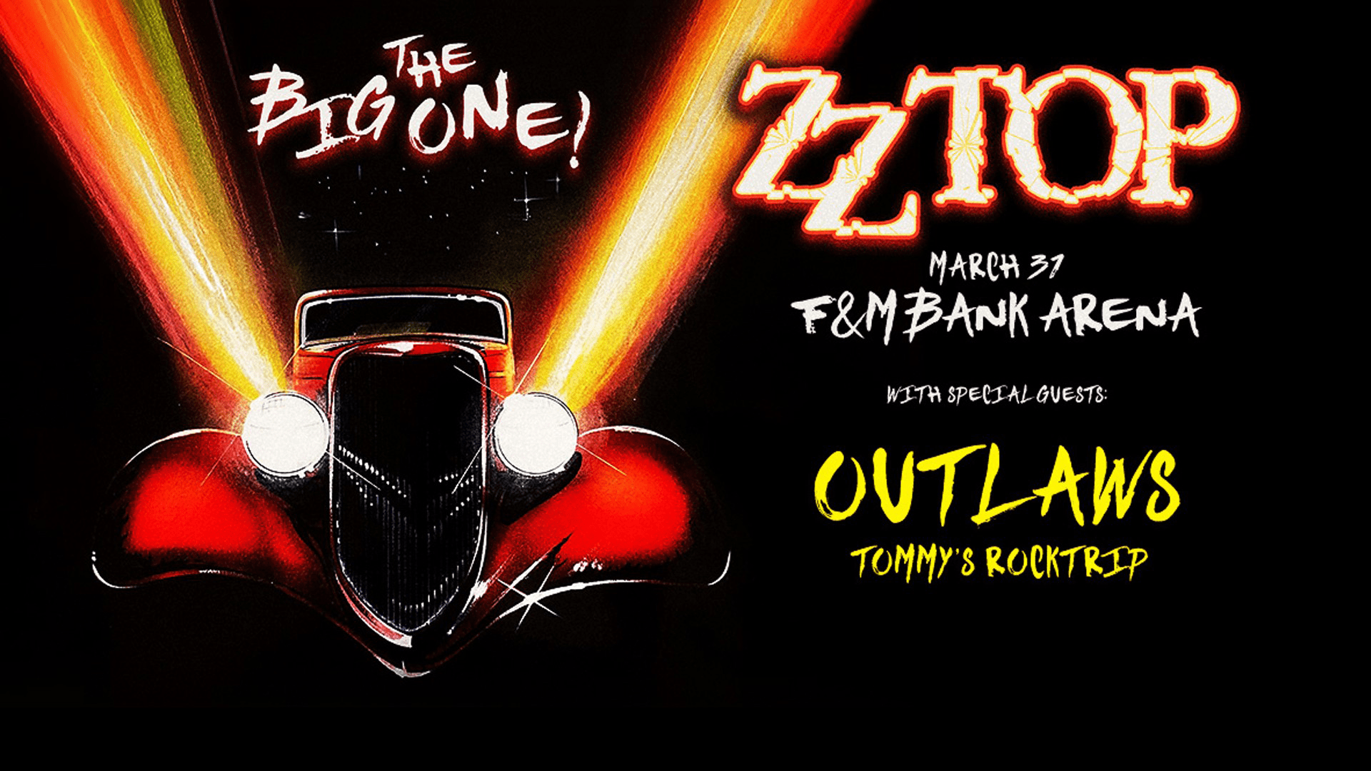 Purchase Tickets for ZZ Top at F & M Bank Arena in Clarksville, Tennessee | March 31st, 2026