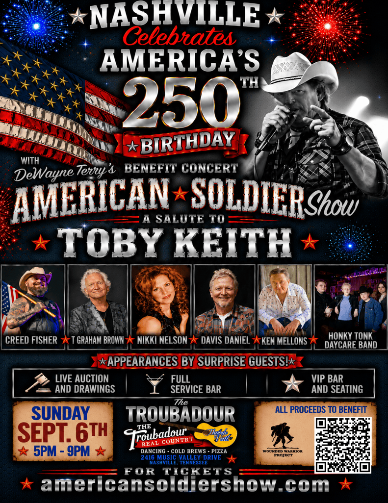 The American Soldier Show is Coming to Nashville, Tennessee!