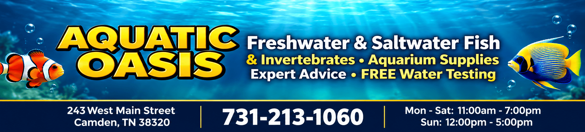 Aquatic Oasis | Camden, Tennessee